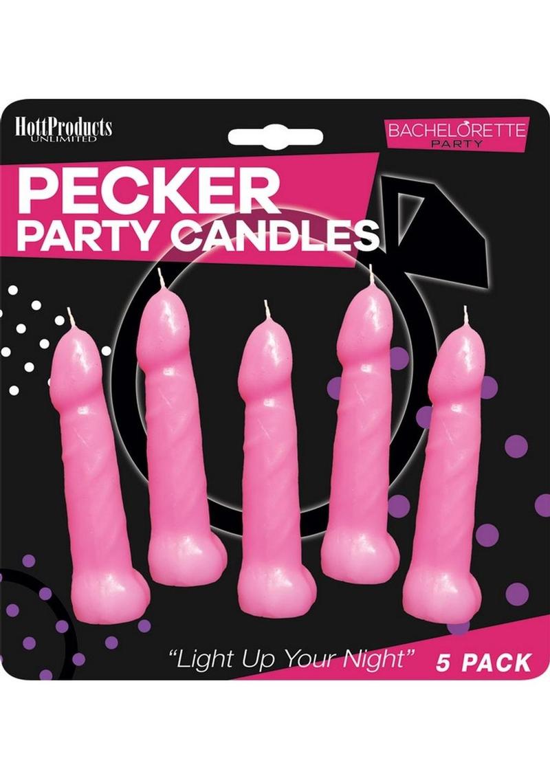 Bachelorette Party Pecker Party Candles