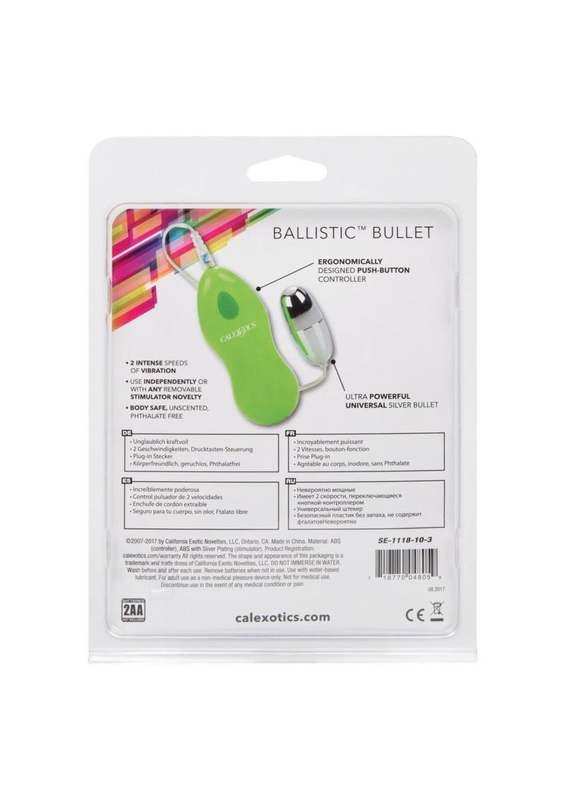 Ballistic Mini Bullet by Calexotics With Wired Remote Control