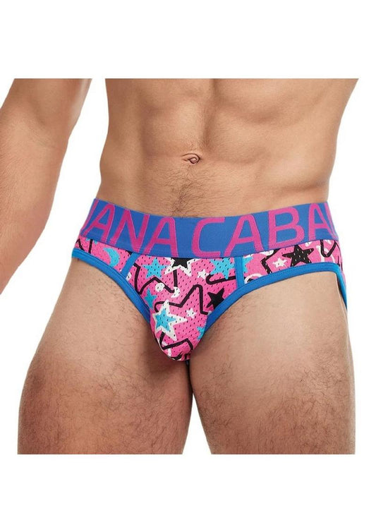 Banana Cabana Brazilian Bikini Mix Bold Print Men’s Bikini Briefs