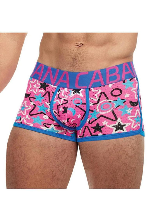 Banana Cabana Sport Trunk Mix Vibrant Stretch Trunks for Men