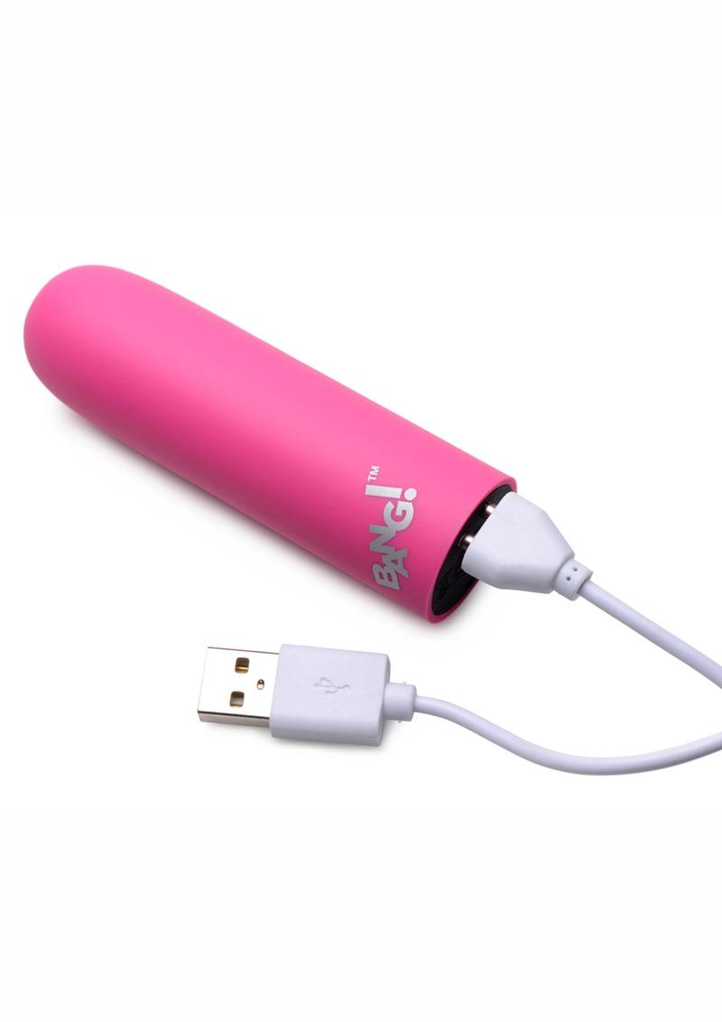 BANG! 10X Ultra Mega Powerful Vibe Rechargeable Vibrating Bullet