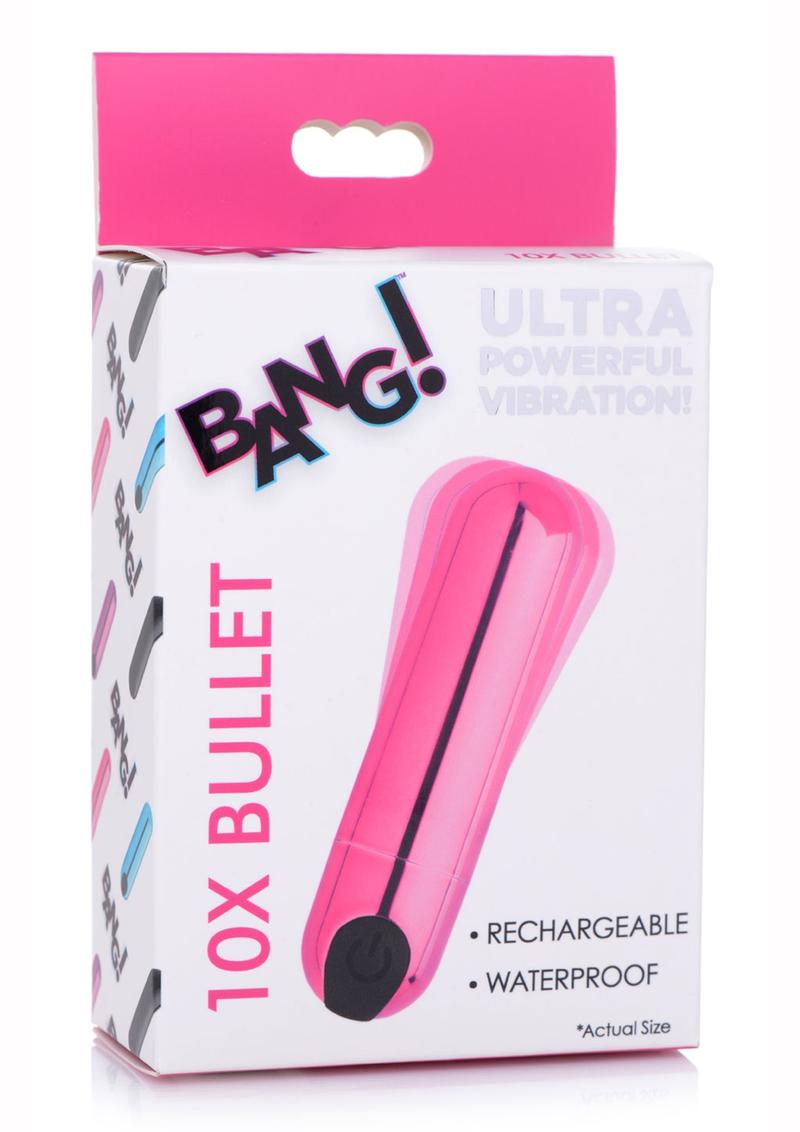 Bang! 10X Bullet Ultra Powerfu Vibrating Rechargeable Vibrator