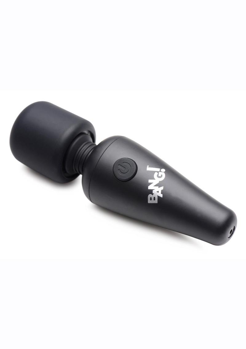 BANG! Mini Wand Ultra Powerful Rechargeable Silicone Vibrator