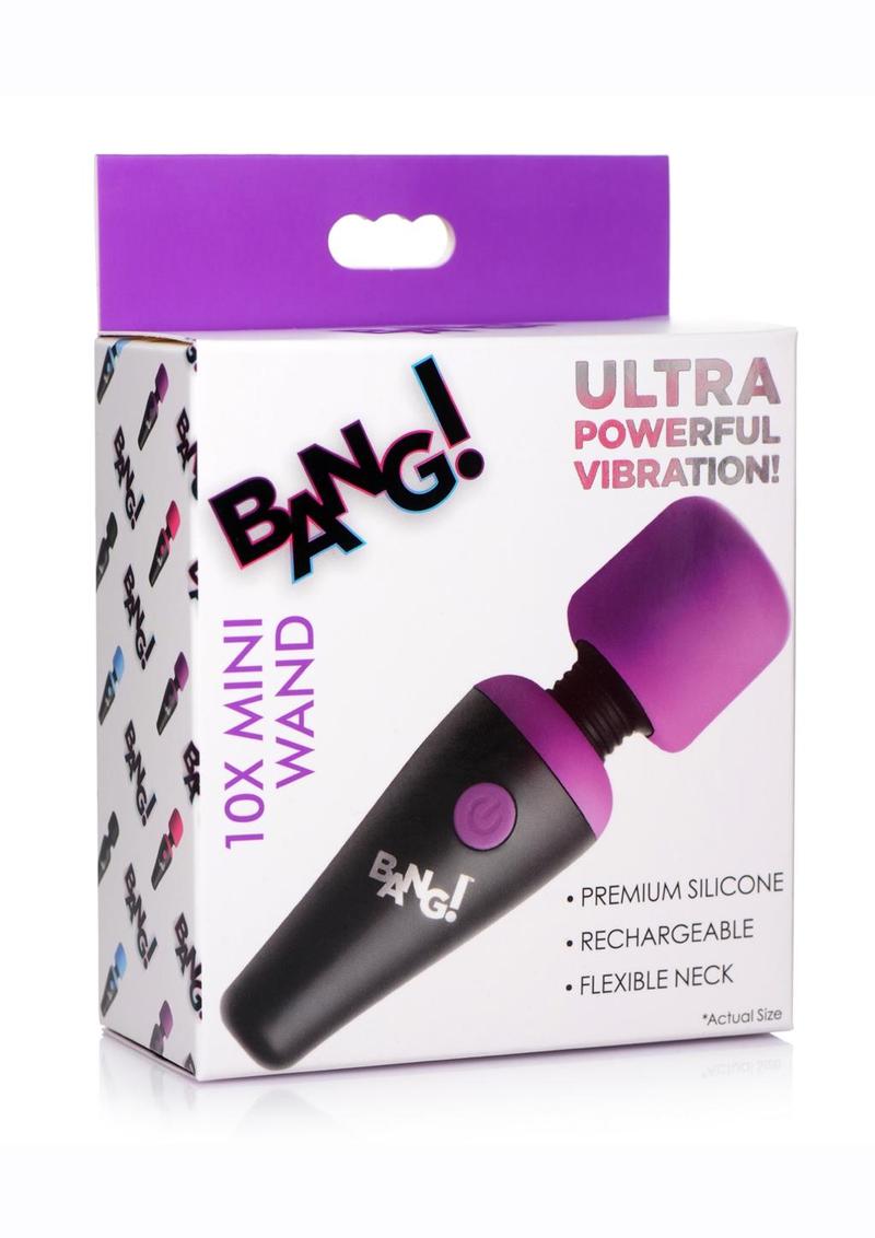 Bang! 10X Vibrating Mini Rechargeable Silicone Massage Wands