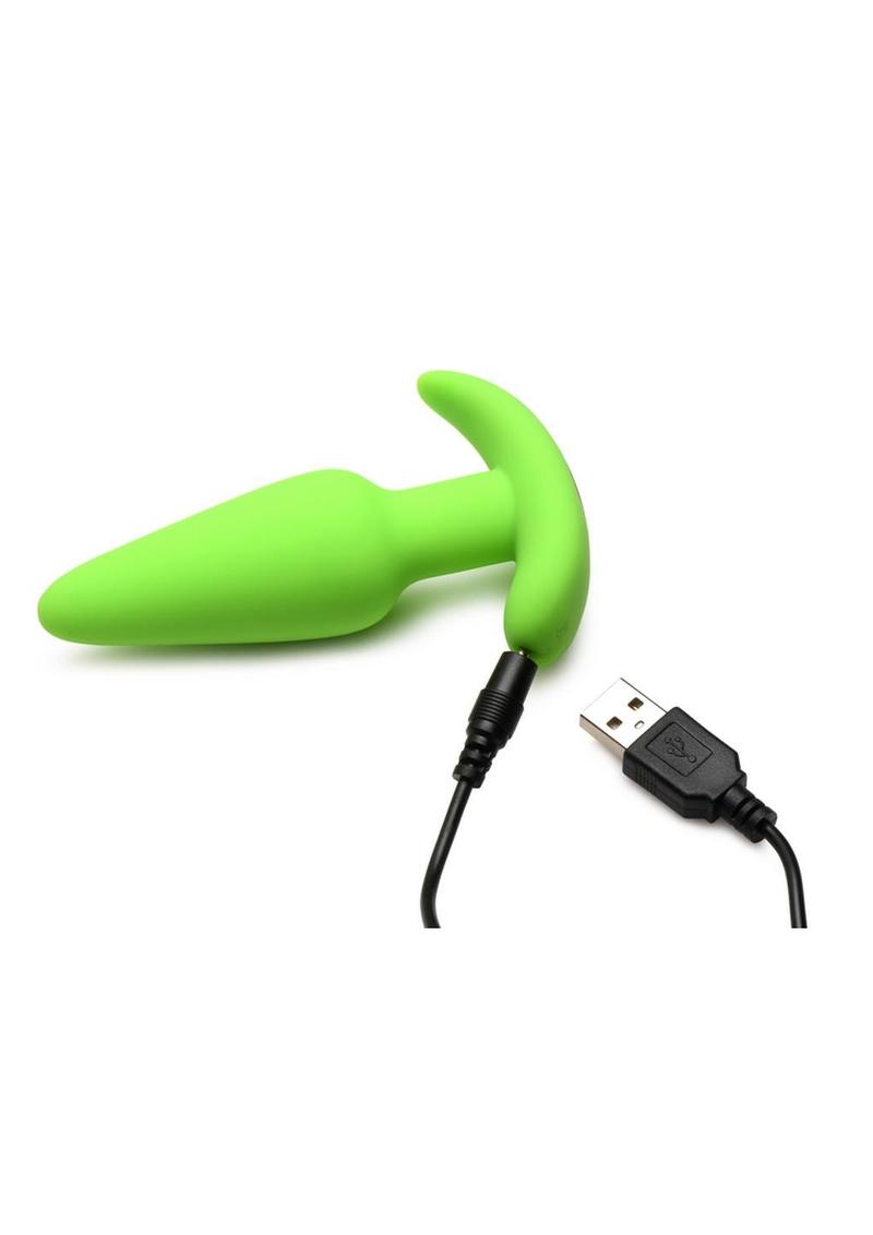 Bang! 21x Glow In The Dark Rechargeable Butt Plug with Remote