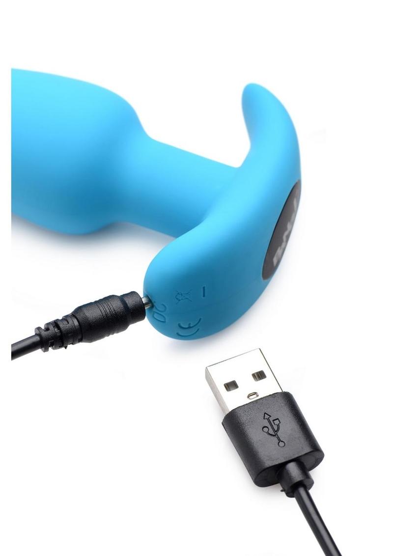 BANG 21X Silicone Vibrating Butt Plug with Remote