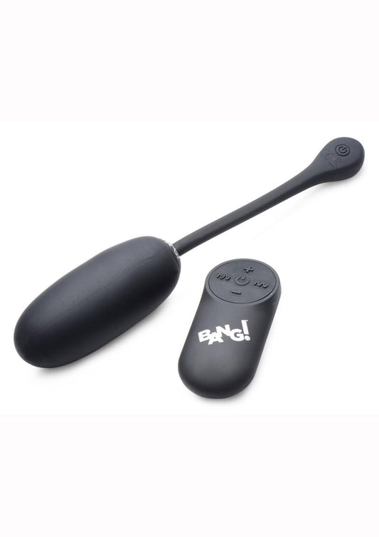 Bang! 28x Plush Silicone Rechargeable Egg With Remote Control