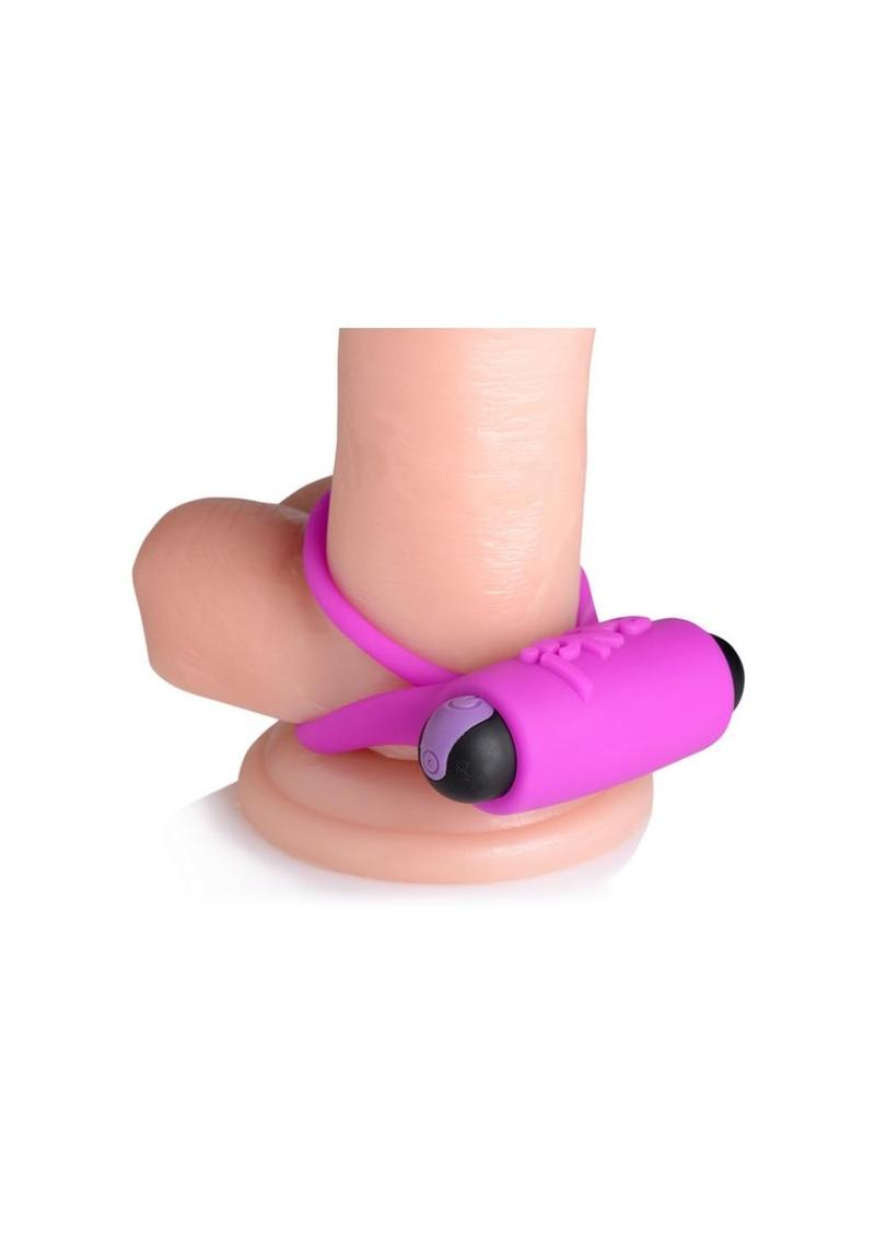 Bang! Rechargeable Cock Ring and Bullet With Remote Control