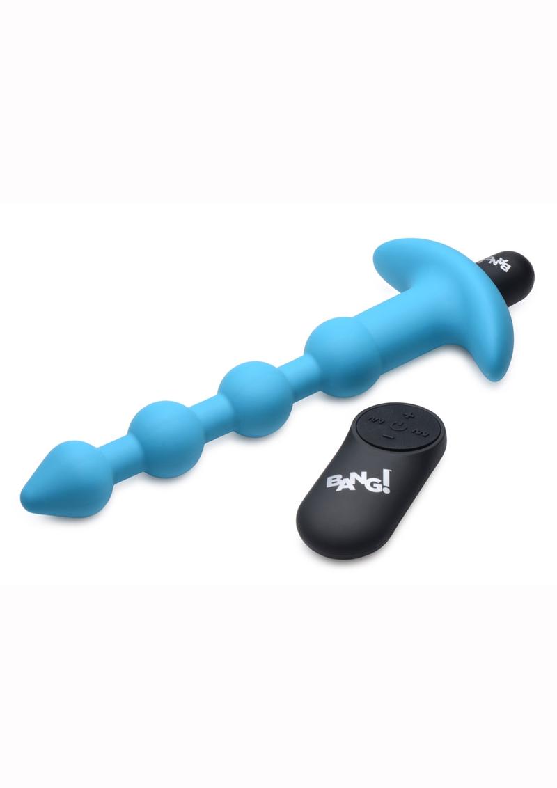 Bang! Vibrating Silicone Rechargeable Anal Beads