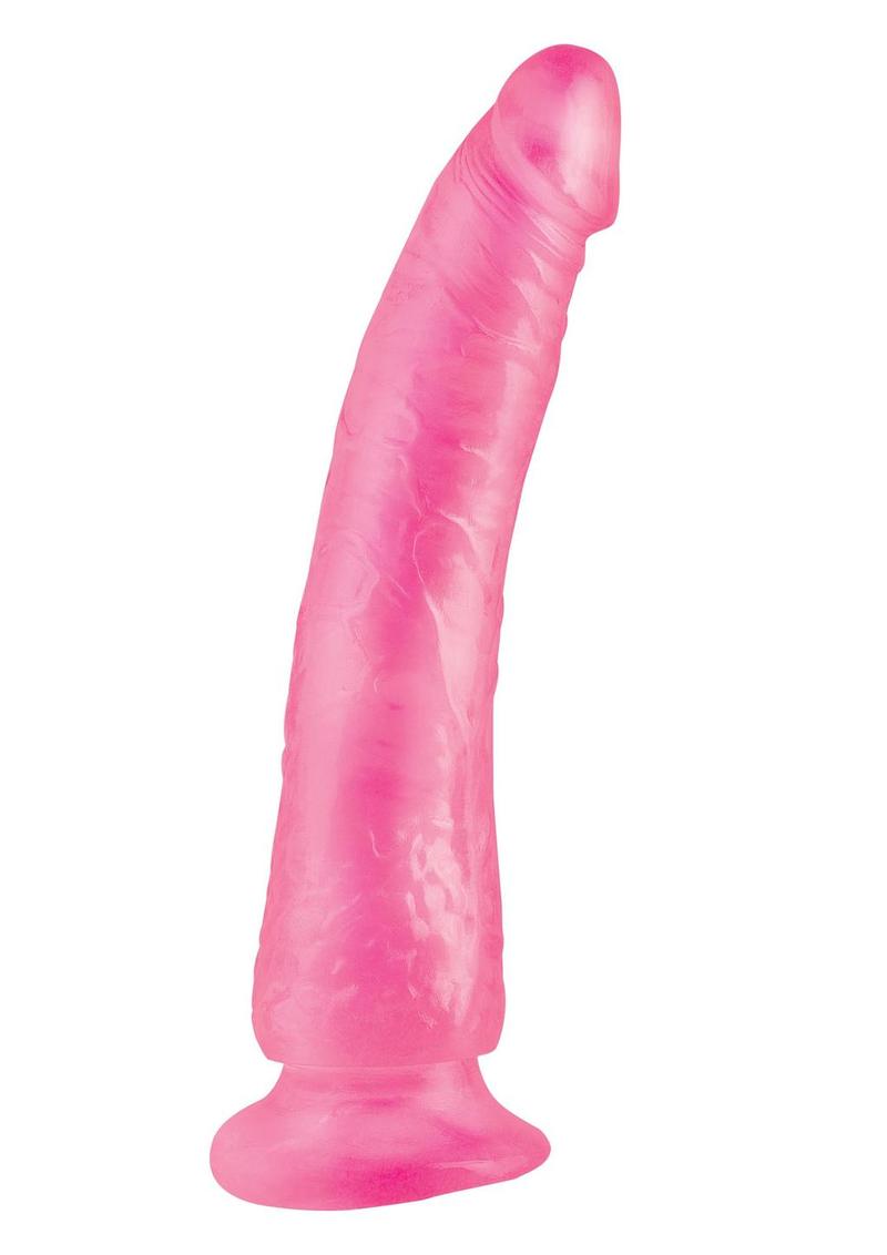 Basix Rubber Works Slim Seven Realistic Dildo with Suction Cup