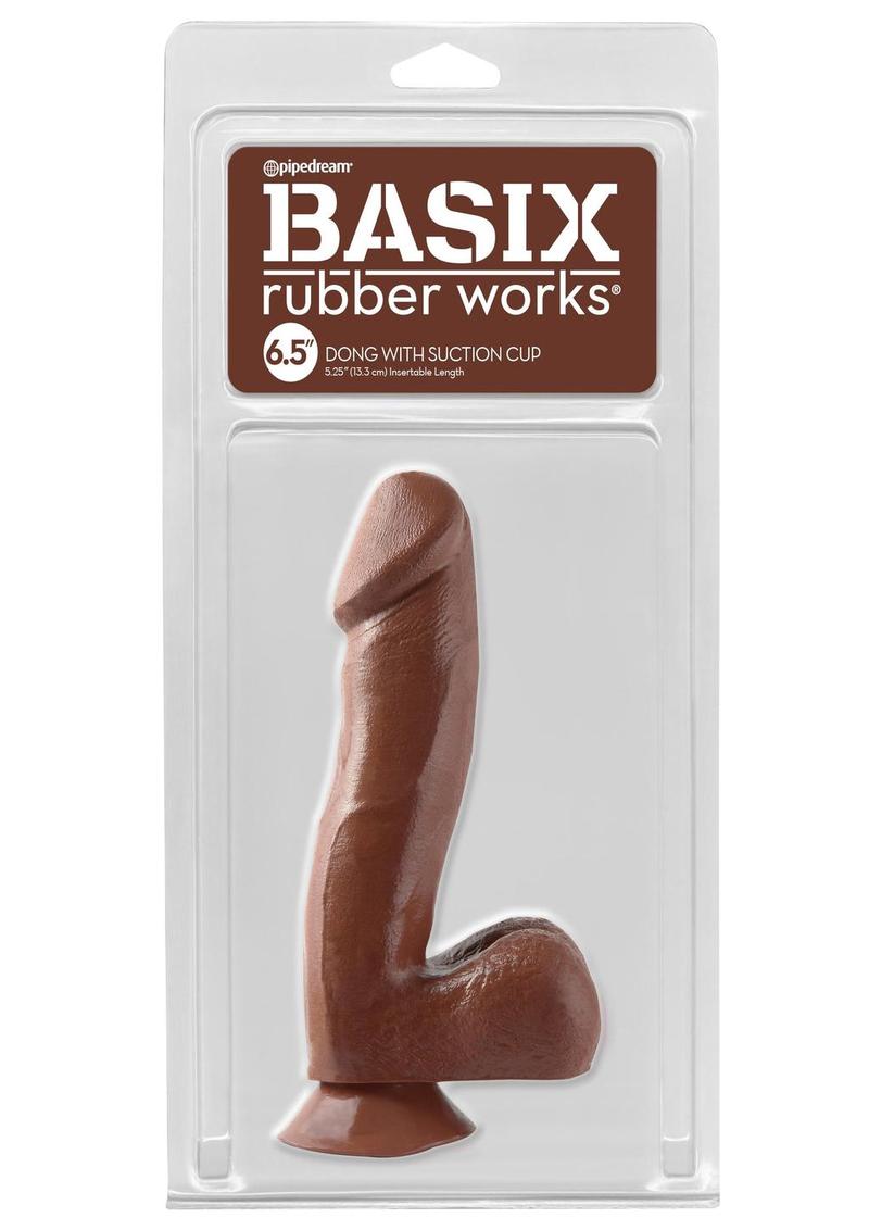 Basix Rubber Works Dong With Body Safe Material