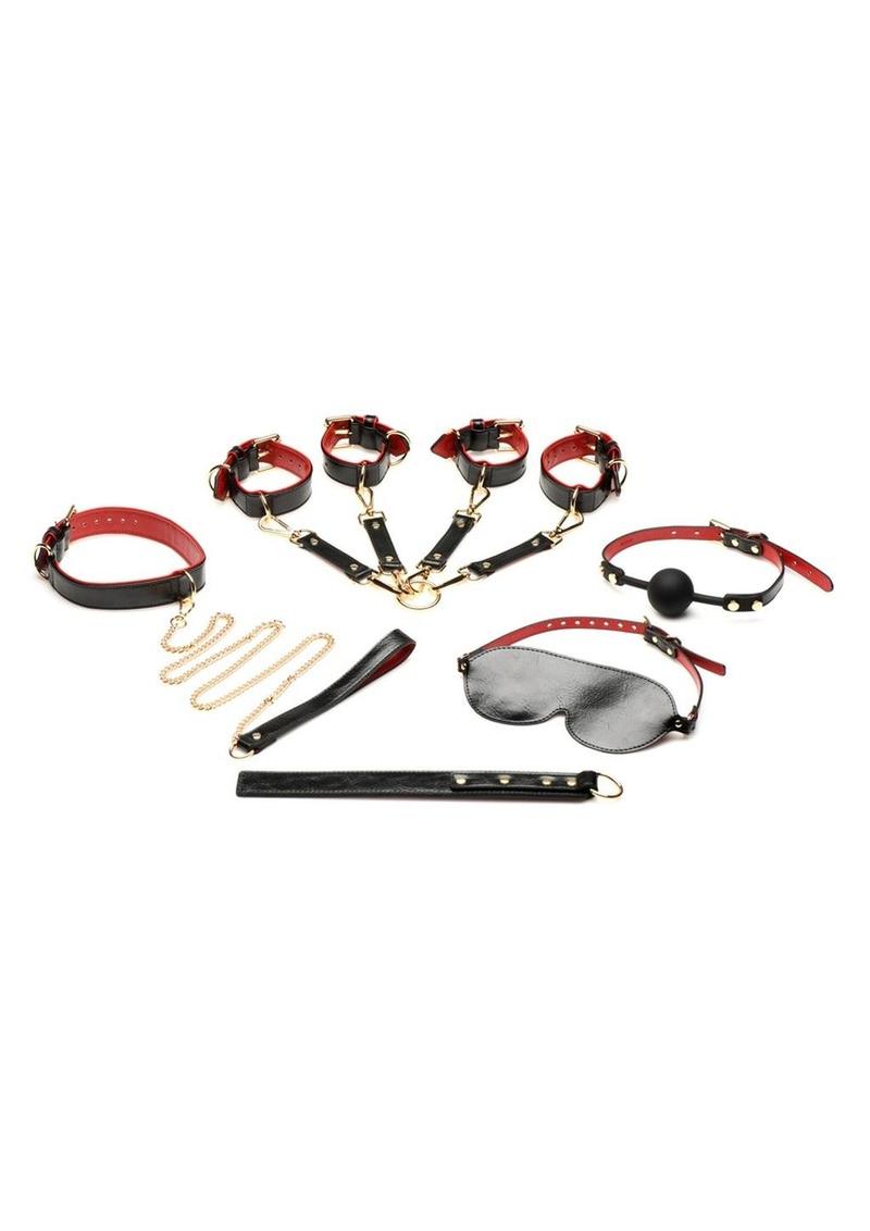 Bedroom Bliss Lover's Deluxe Bondage Set - Complete Sensual Restraint