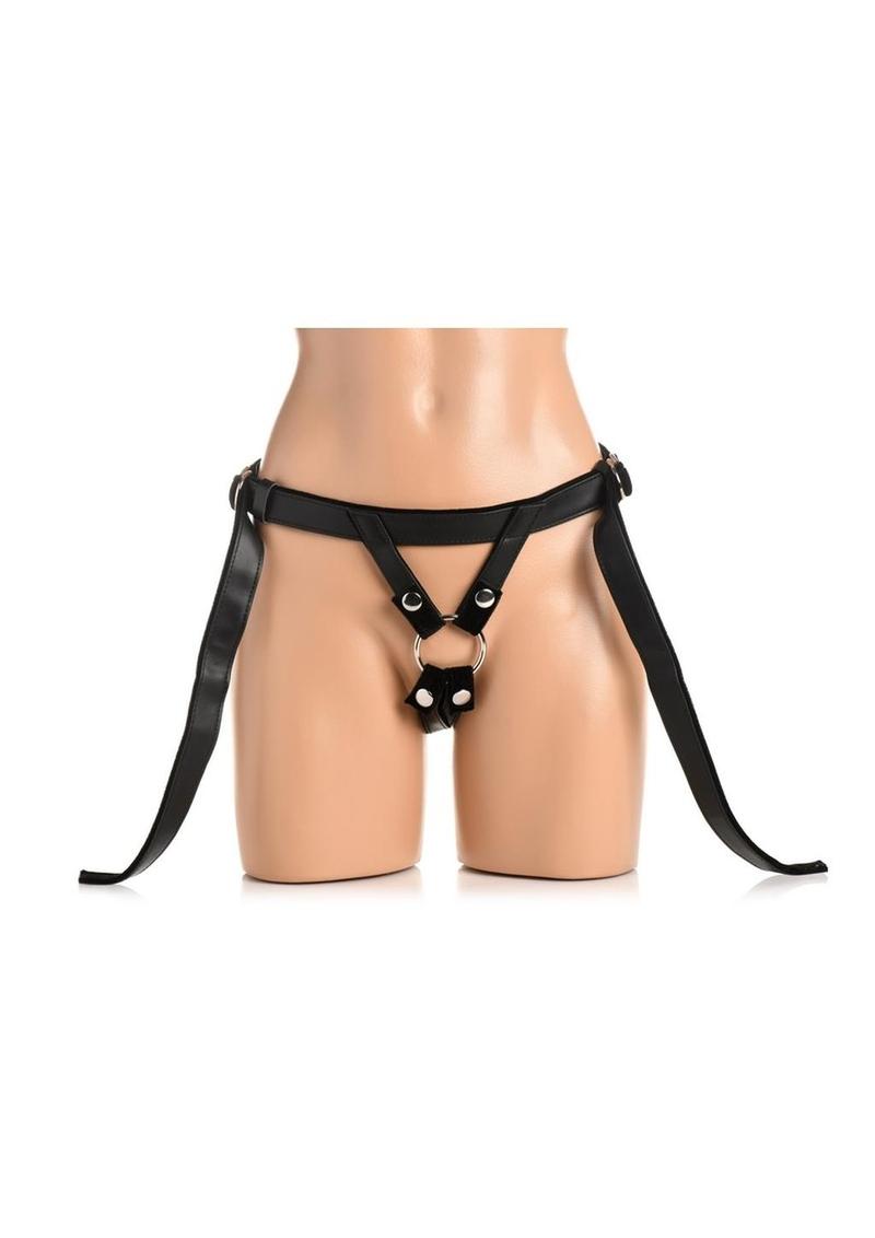 Bedroom Bliss Velvet Kiss Strap-On Harness