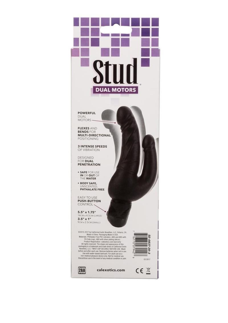 Stud Dual Motors Bendie Over and Under Vibrator