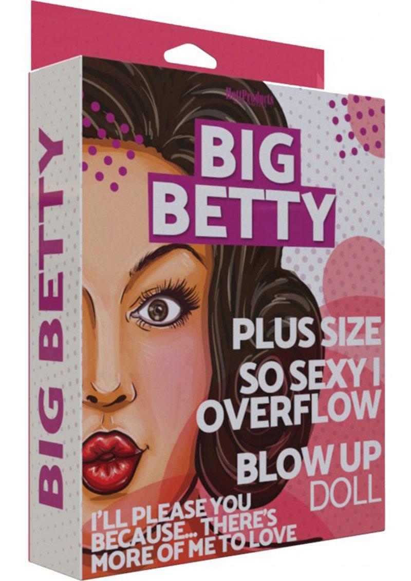 Big Betty Plus Size Blow Up Sexy Overflow Doll
