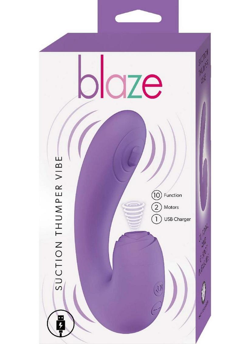 Blaze Suction Thumper Rechargeable Vibrator