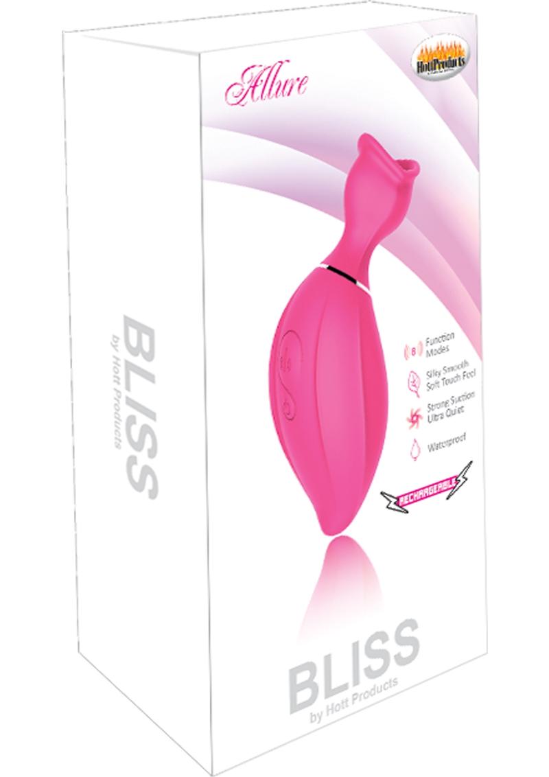 Bliss Allure Silicone Rechargeable Clitoral Suction Vibrator
