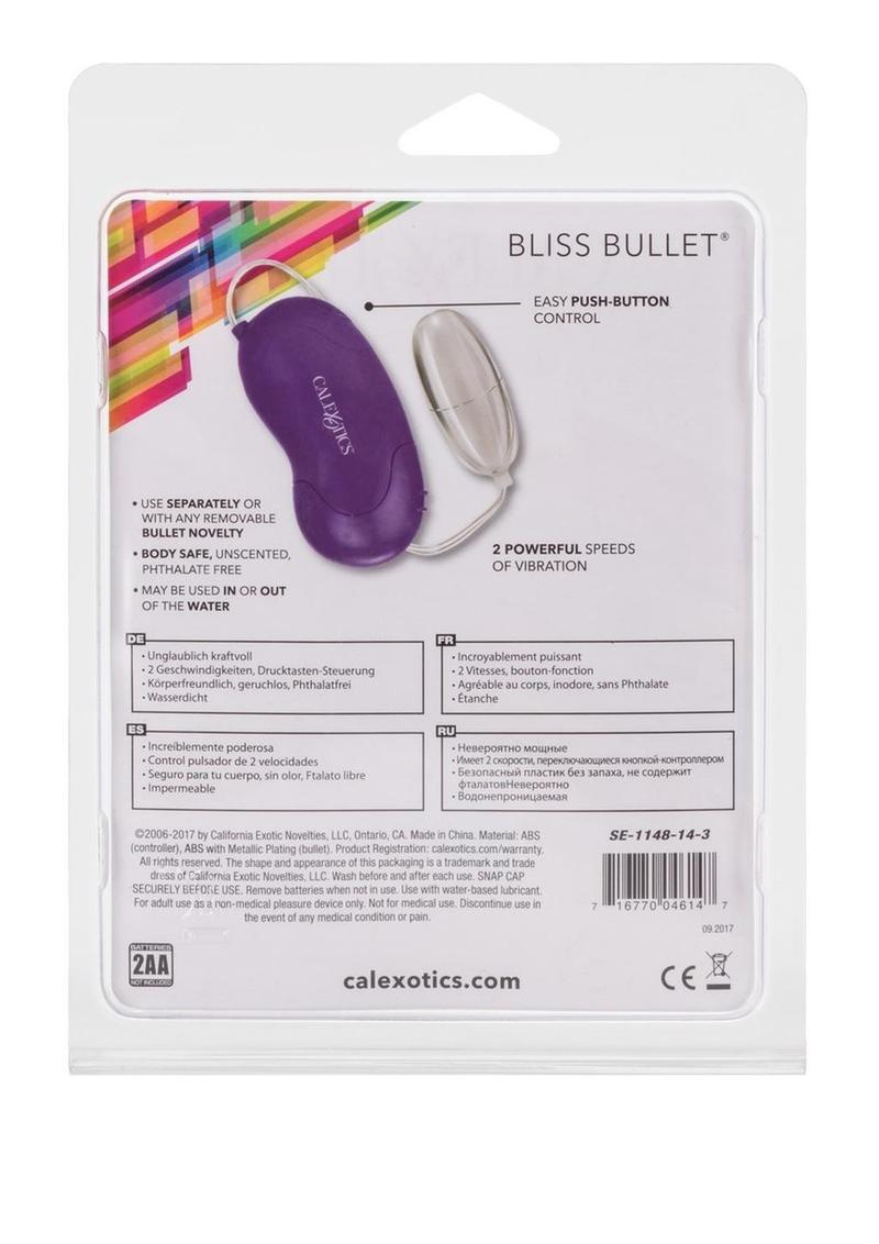 Calexotics Bliss Bullet Vibrator with Wired Remote Control