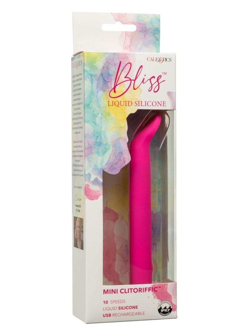 Bliss Liquid Silicone Mini Clitoriffic Rechargeable Stimulator
