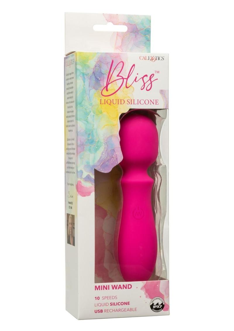 CalExotics Bliss Liquid Silicone Rechargeable Mini Wand