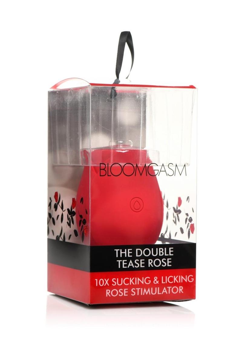 The Double Tease Rose Sucking and Licking Stimulator by Bloomgasm