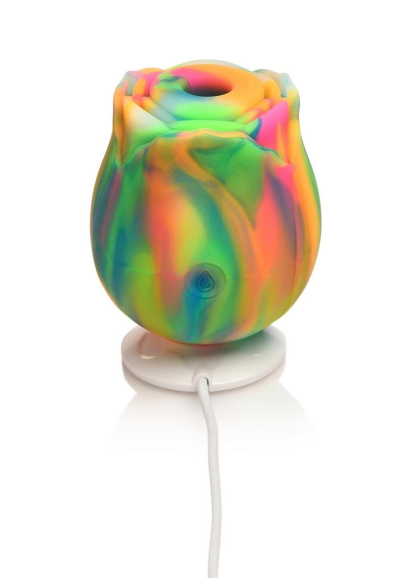 Bloomgasm Glow Rose Rechargeable Glow-in-the-Dark Clit Stimulator