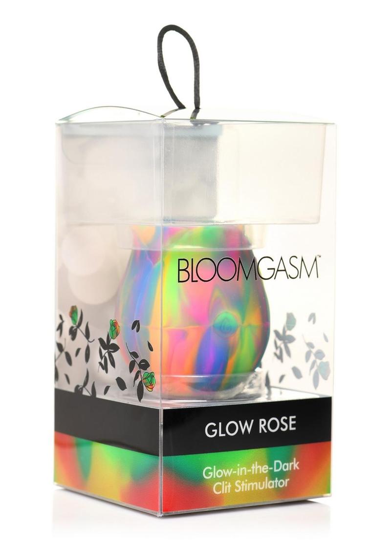 Bloomgasm Glow Rose Rechargeable Glow-in-the-Dark Clit Stimulator