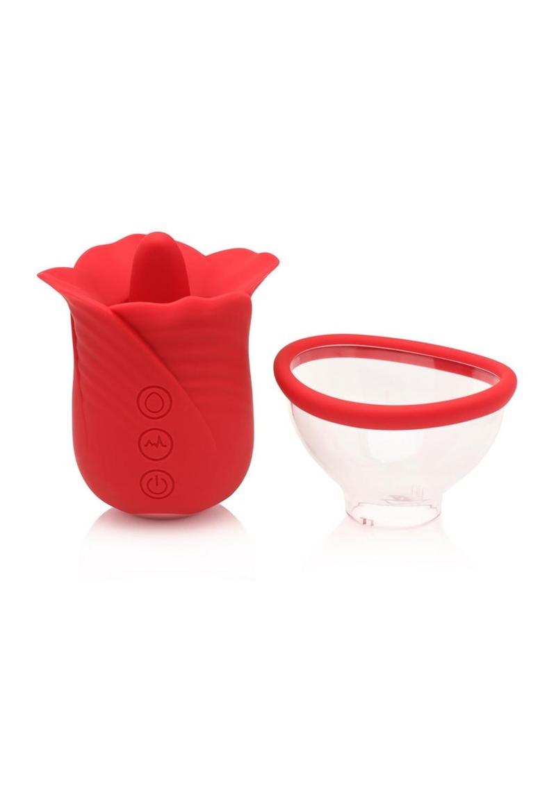 Bloomgasm Lily Lover Sucking And Vibrating Rechargeable Silicone