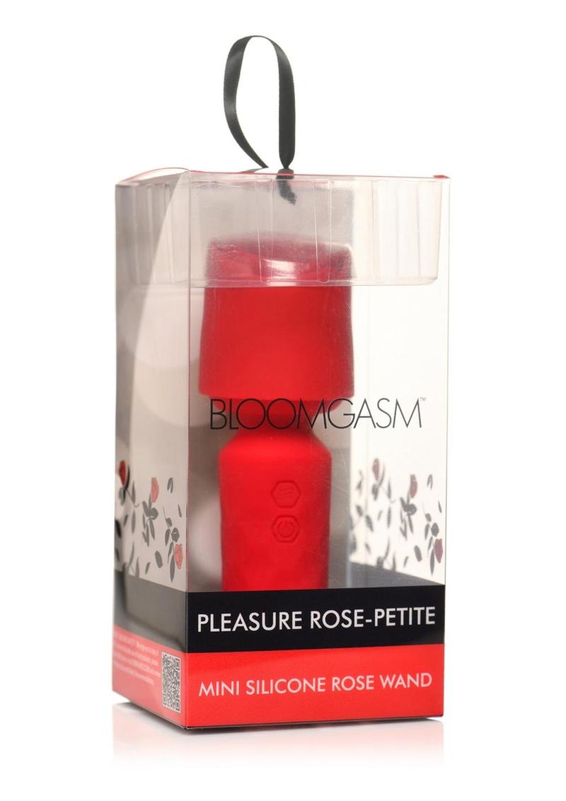 Bloomgasm Pleasure Rose-Petite Mini Silicone Rose Wand