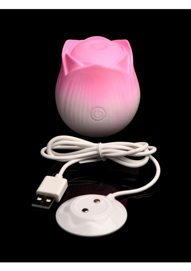 Bloomgasm Pulsing Petals Throbbing Rose Stimulator
