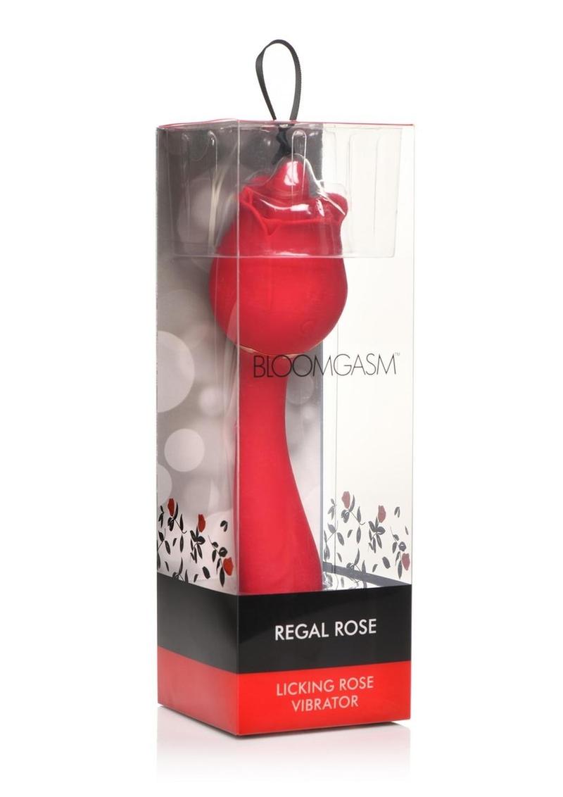 Regal Rose Licking Clitoral Vibrator by Bloomgasm