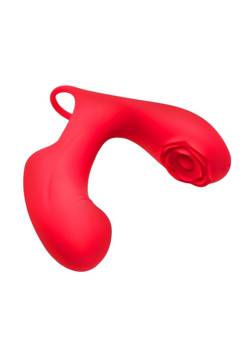 Bloomgasm Rose Touch Pulsing Silicone Finger Vibrator