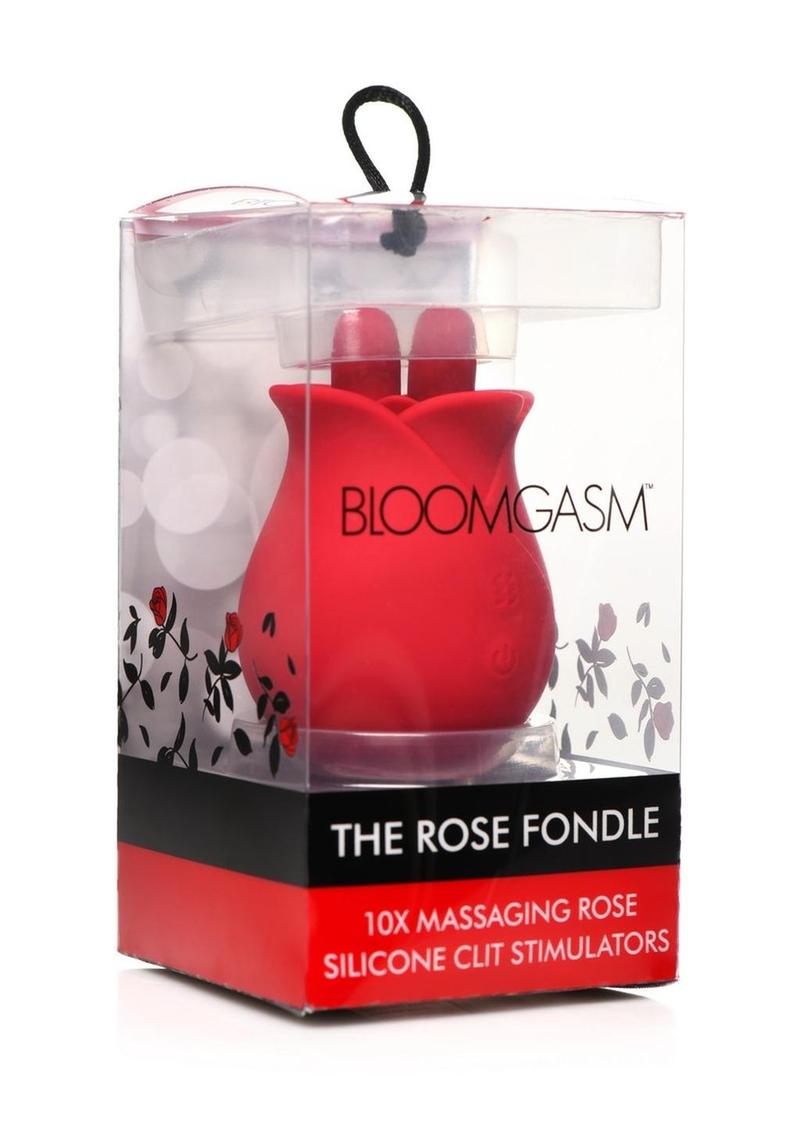 Bloomgasm The Rose Fondle Massaging Clit Stimulator