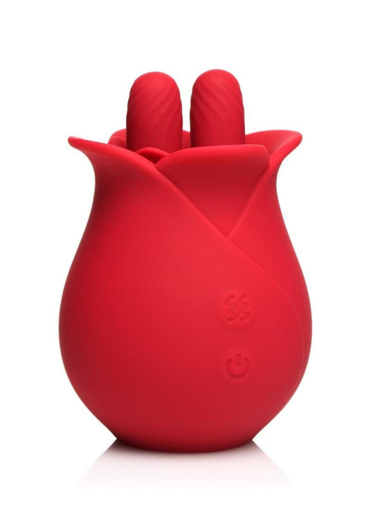 Bloomgasm The Rose Fondle Massaging Clit Stimulator