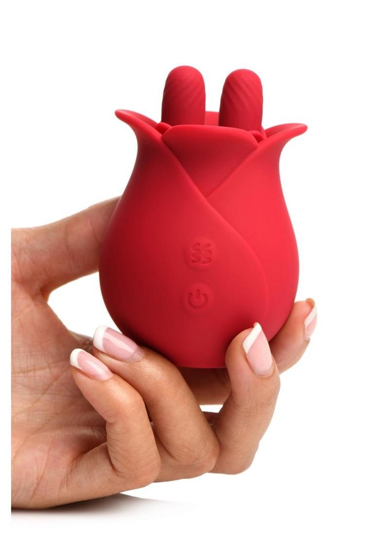 Bloomgasm The Rose Fondle Massaging Clit Stimulator