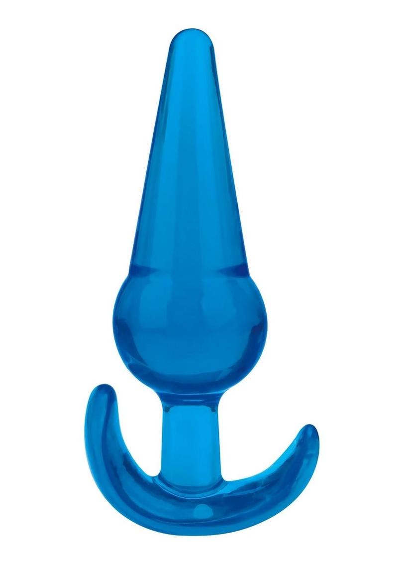 Blue Line 5 Inch Medium Tapered Butt Plug
