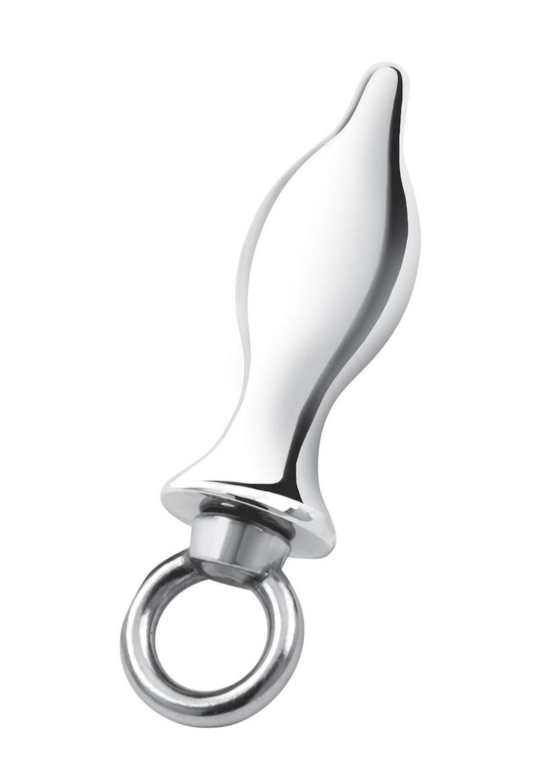 Blue Line Stainless Steel Metal Tapered Butt Plug