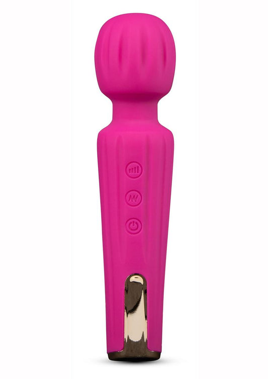 Blush Allana Powerful Massage Wand Rechargeable And Waterproof