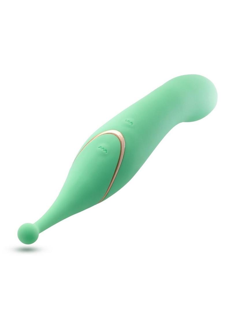 Blush Stella Dual-End Stimulator Rechargeable Silicone Vibrator
