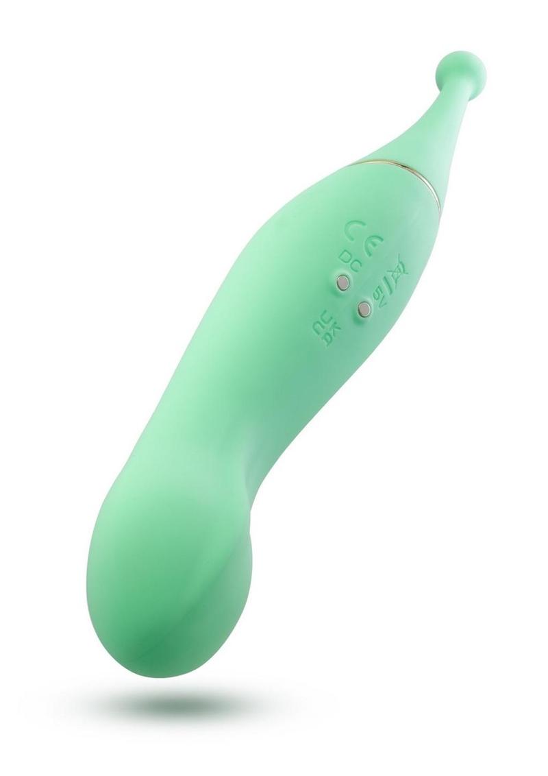 Blush Stella Dual-End Stimulator Rechargeable Silicone Vibrator