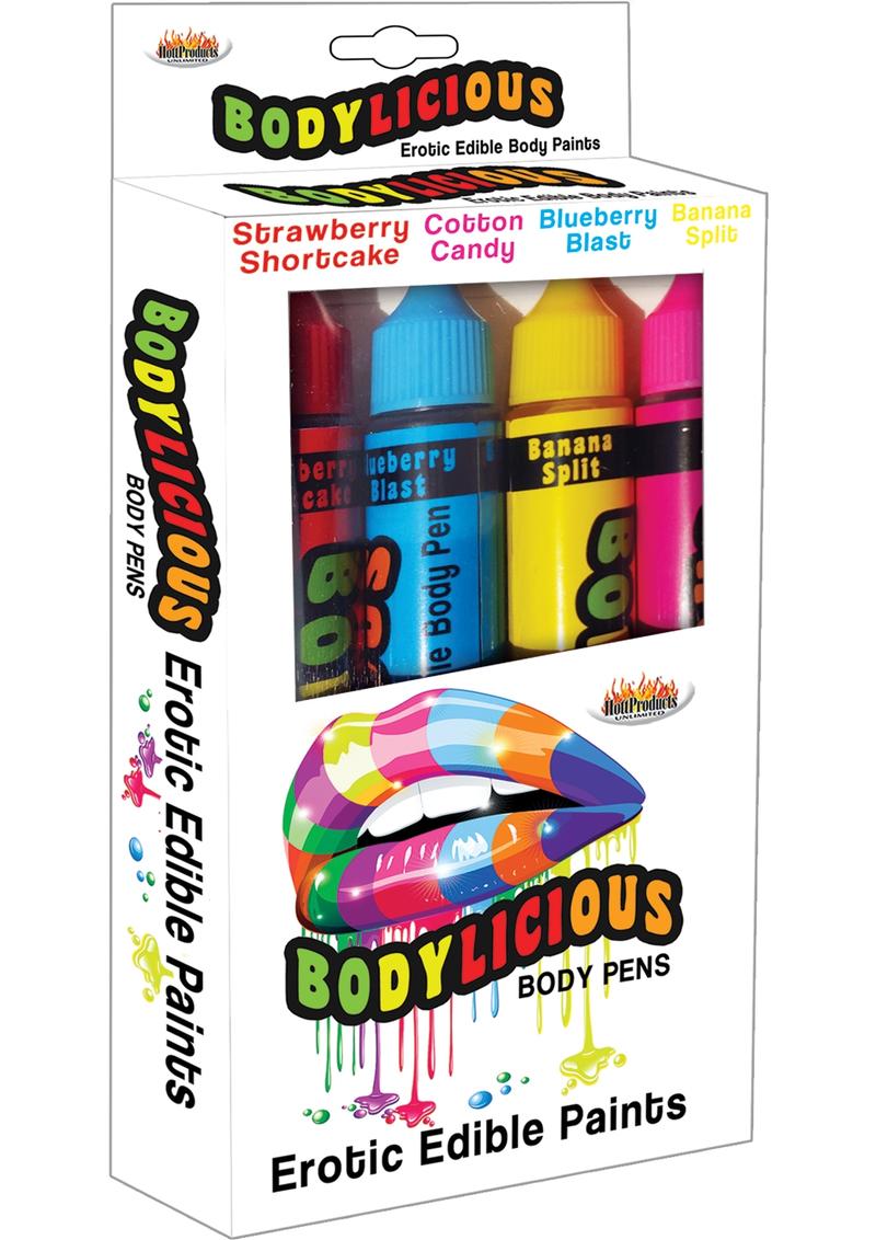 Bodylicious Body Pens Erotic Edible Body Paints