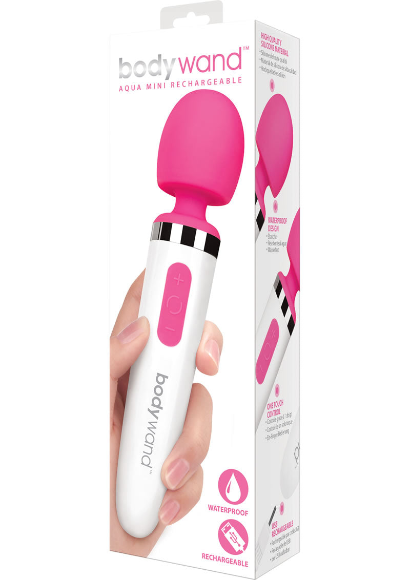 Bodywand Aqua Mini Rechargeable Silicone Massage Wands