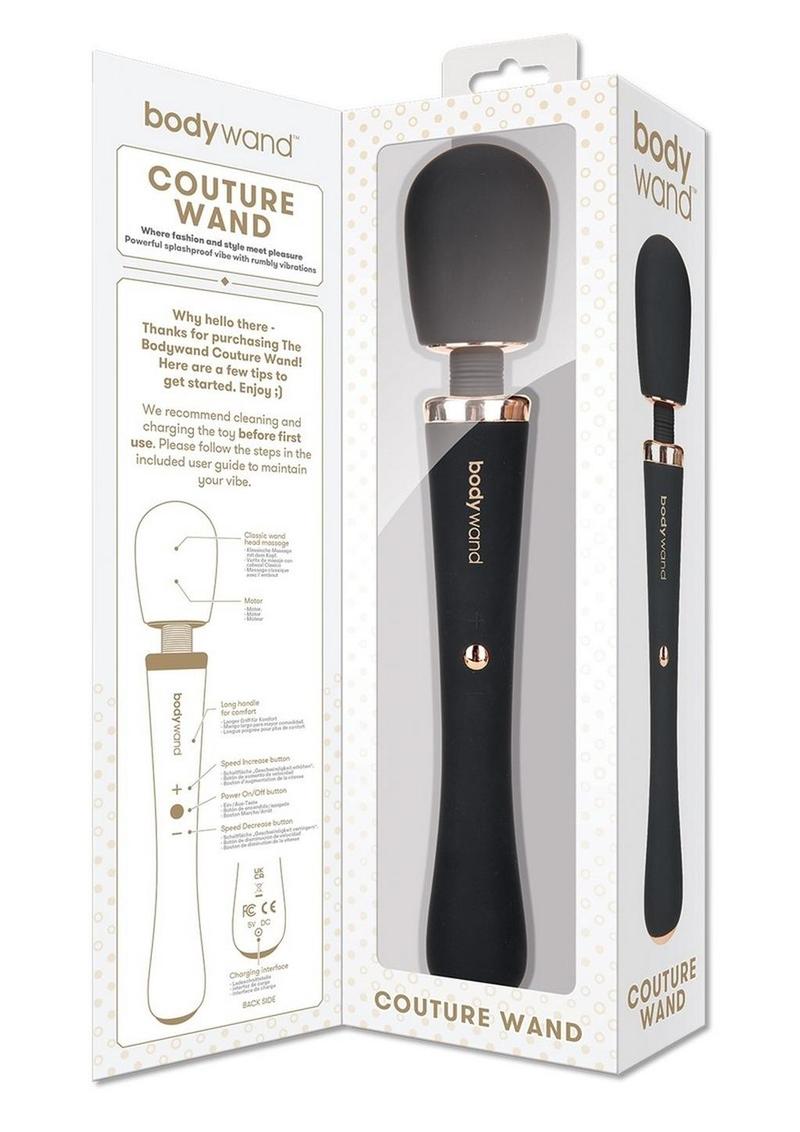 Bodywand Couture Rechargeable Silicone Massage Wands