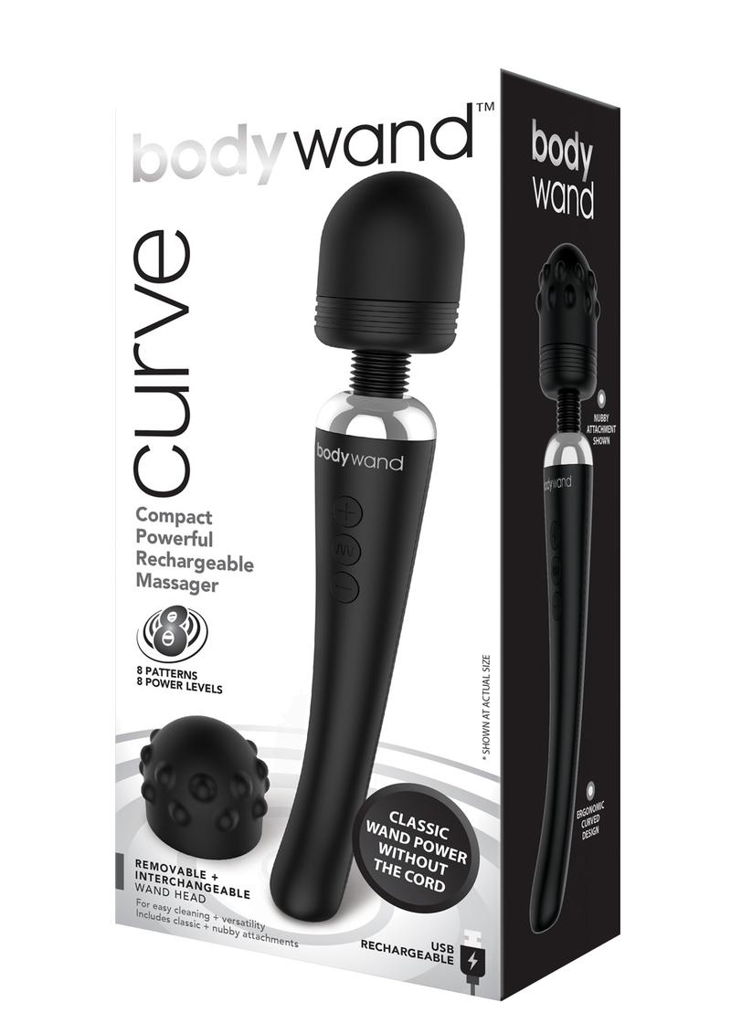 Bodywand Curve Rechargeable Silicone Massage Wands