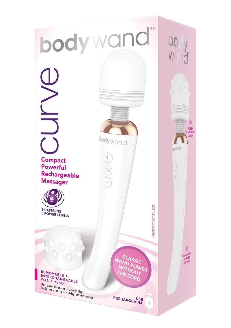 Bodywand Curve Rechargeable Silicone Massage Wands