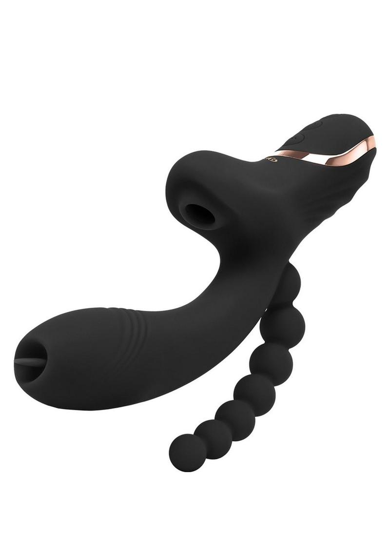 Bodywand G-Play Rechargeable  Vibrator With Anal Beads