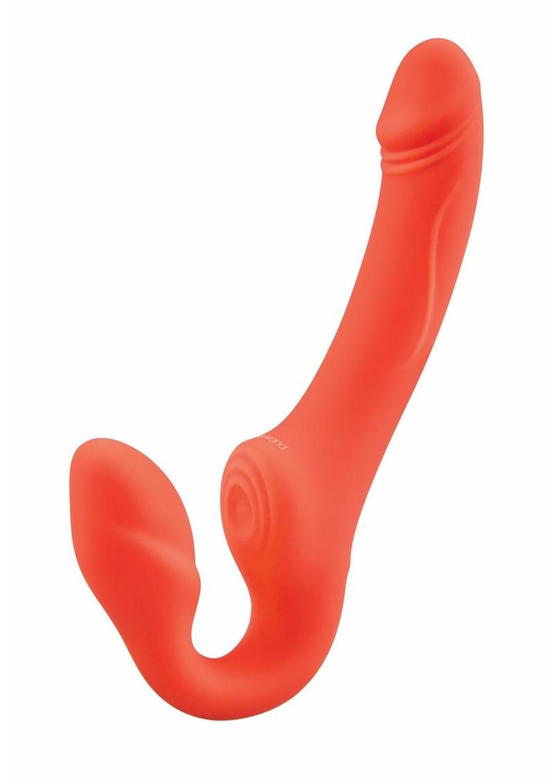 Bodywand iD Strap On Vibrating Pulsating Vibrator for Couples Play