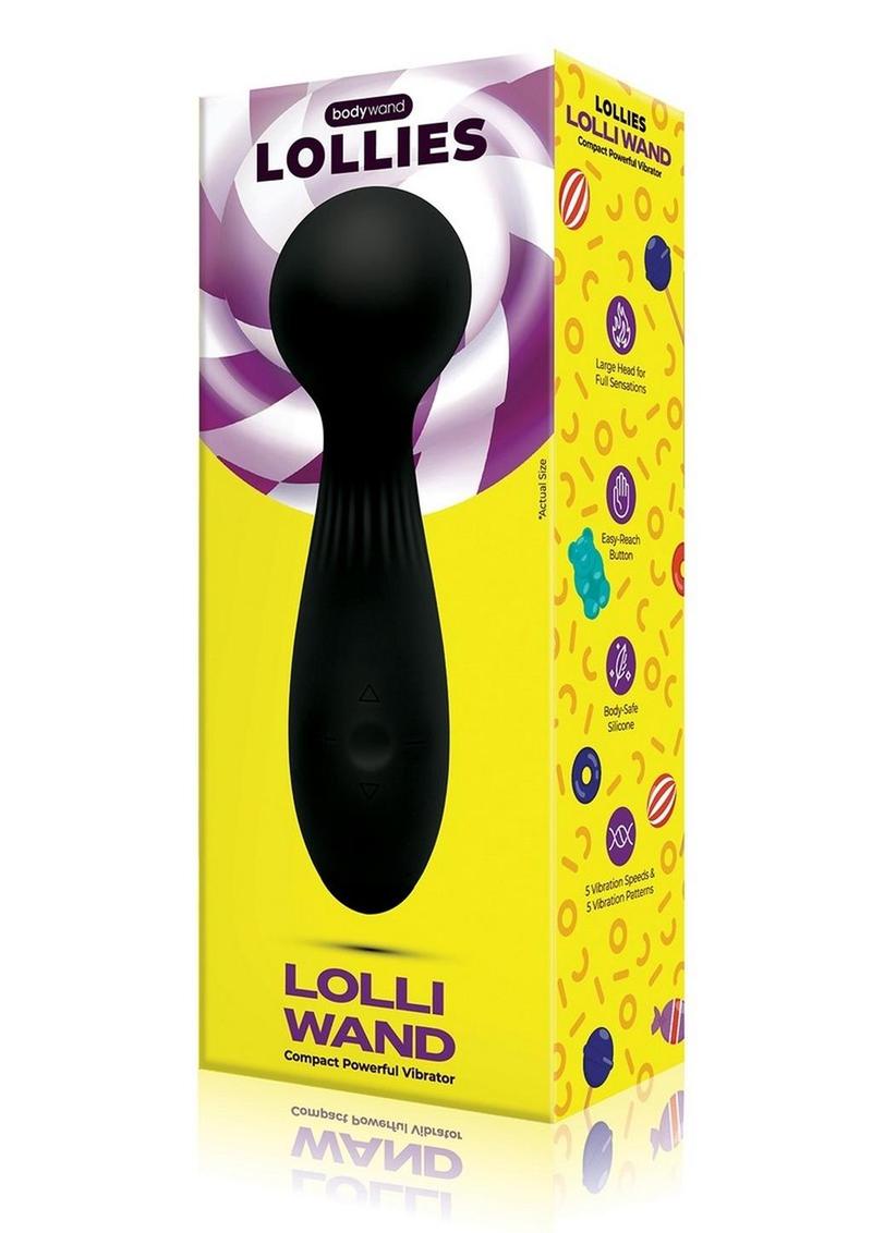 Lollies Lolli Wand in Hot Pink Compact Power Vibrator