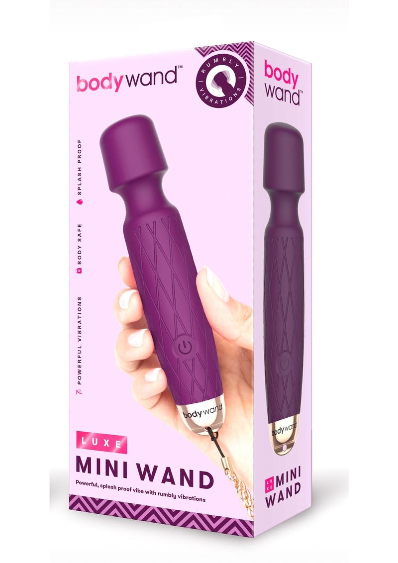 Bodywand Luxe Mini Wand Rechargeable Silicone Massage Wands