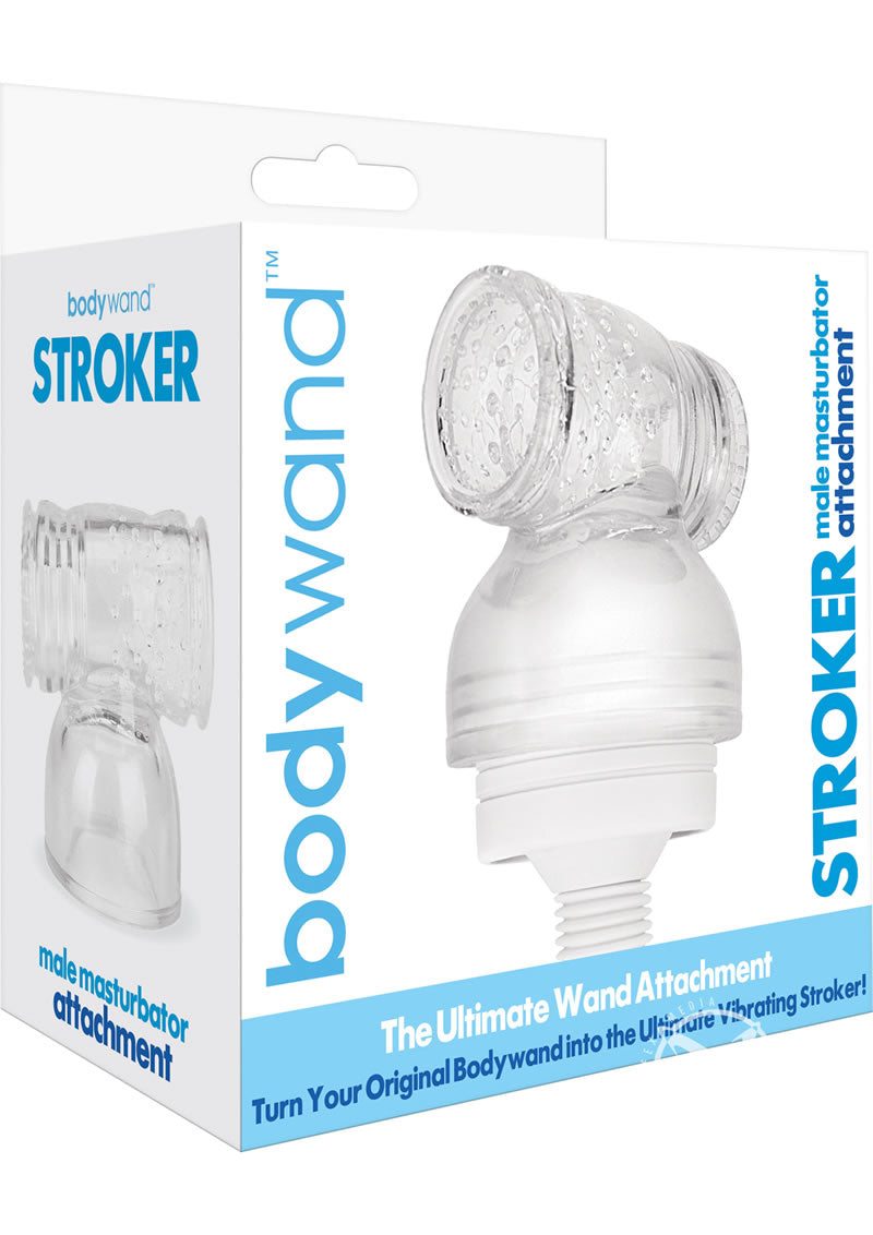 Bodywand Stroker Masturbator Attachment Clear Textured Sleeve